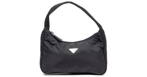 Prada Vintage Mini Zip Hobo 